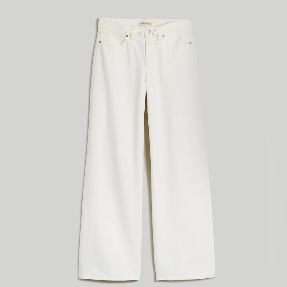Madewell Low-Rise Superwide-Leg Jeans Size 31 NWT